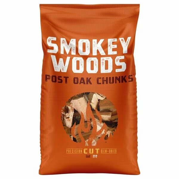 WOOD SMOK CHUNK POST OAK, Smokey Woods, Mfr#: SW-10-45-350